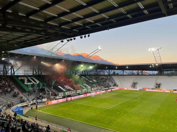 Die Innsbrucker Fans zelebrieren sich selbst