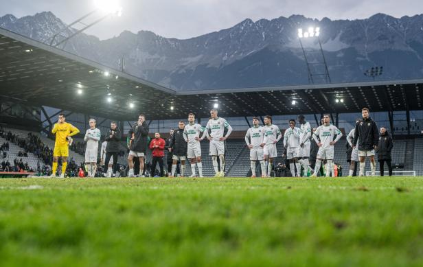 FUSSBALL: ADMIRAL BUNDESLIGA/ 13. RUNDE: WSG TIROL - SK RAPID WIEN