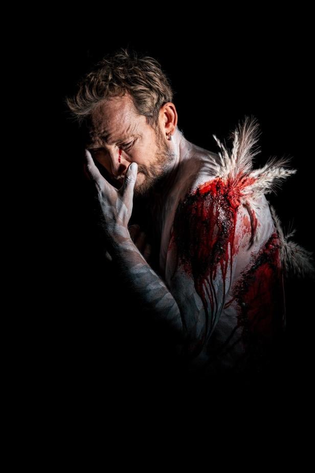 Franz Josef Baur als Gans