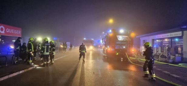 Feuerwehreinsatz in Amstetten 
