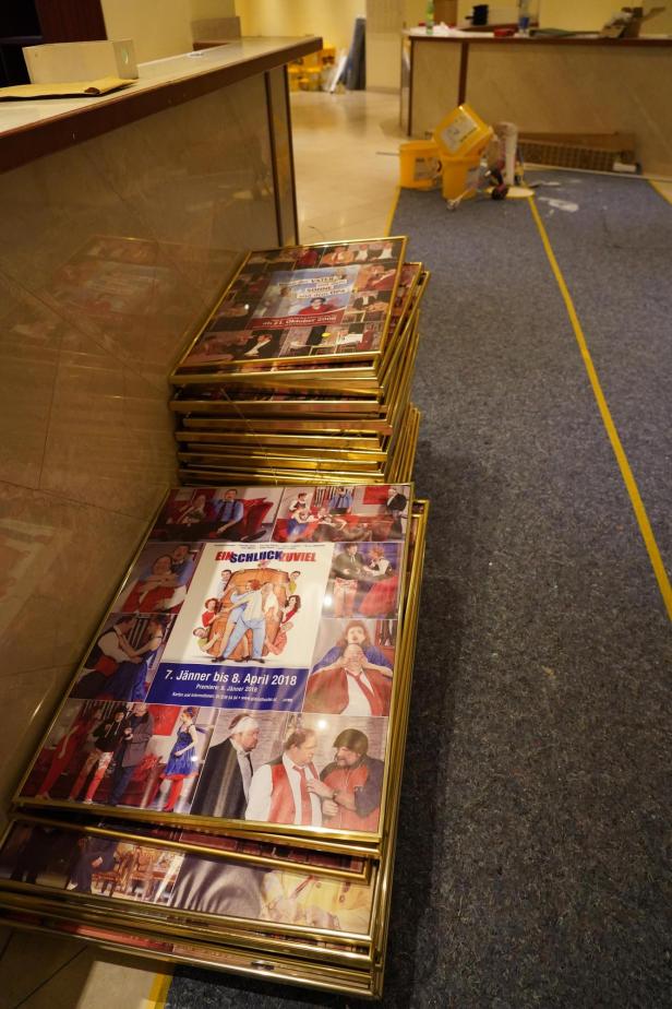 Gloria Theater im Umbau