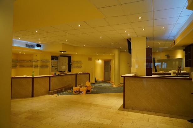 Gloria Theater im Umbau