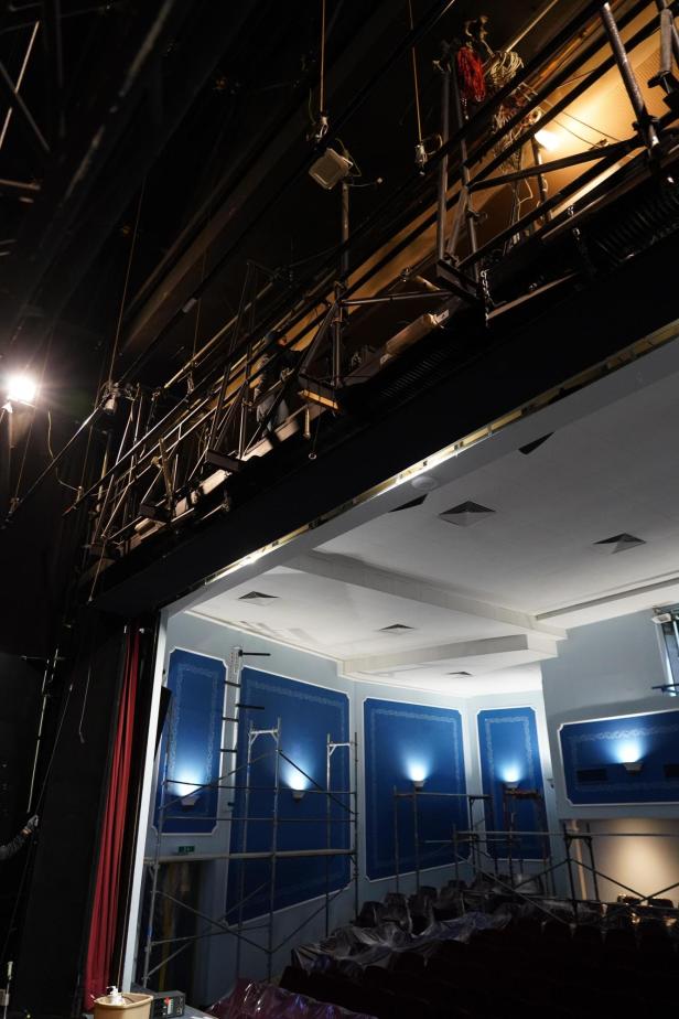 Gloria Theater im Umbau