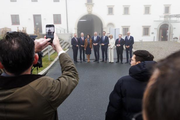 LANDESHAUPTLEUTEKONFERENZ: STELZER / KAISER / EDSTADLER / KUNASEK / WALNER / MIKL-LEITNER / LUDWIG / MATTLE