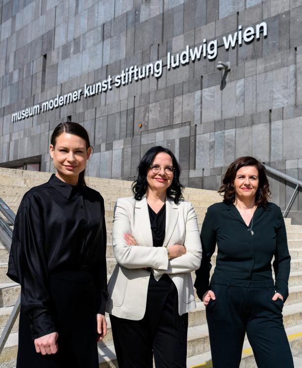 PRÄSENTATION DER NEUEN GESCHÄFTSFÜHRUNG DES MUMOK: HELLBERG / MAYER / LAMPRECHTER