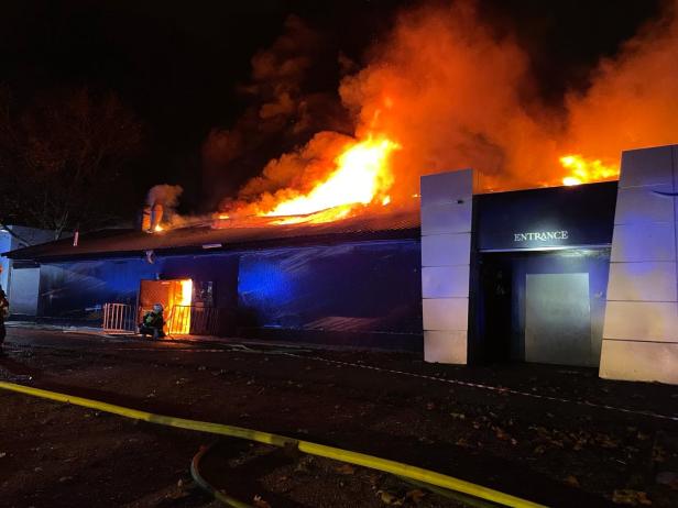 Diskothek in Favoriten stand in Flammen