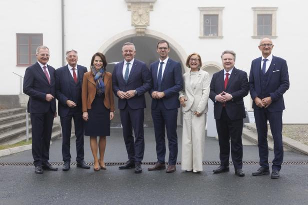 LANDESHAUPTLEUTEKONFERENZ: STELZER / KAISER / EDSTADLER / KUNASEK / WALNER / MIKL-LEITNER / LUDWIG / MATTLE
