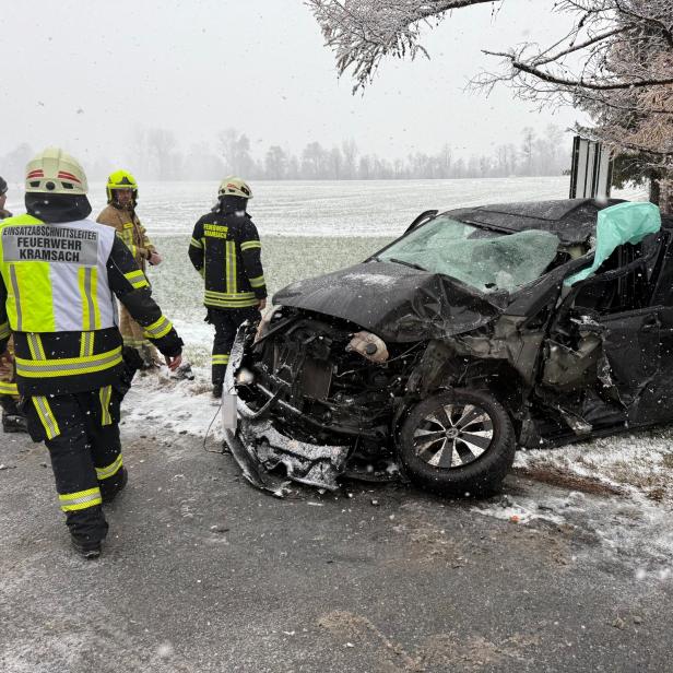 Unfall auf Tiroler Straße