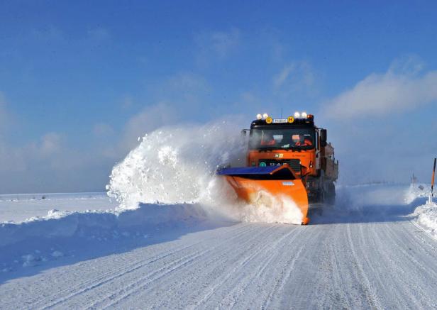 neue Schneepflüge angeschafft