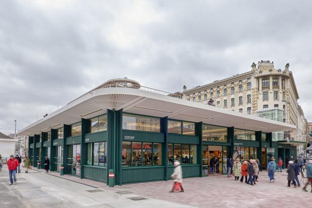 Die neue Markthalle am Wiener Naschmarkt