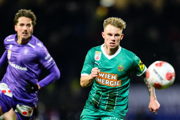 ++ ARCHIVBILD ++ FUSSBALL: ADMIRAL BUNDESLIGA / 18. RUNDE: FK AUSTRIA WIEN - SK RAPID