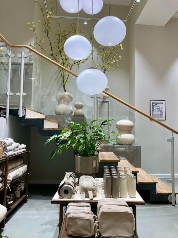 Treppe im Bolia Shop