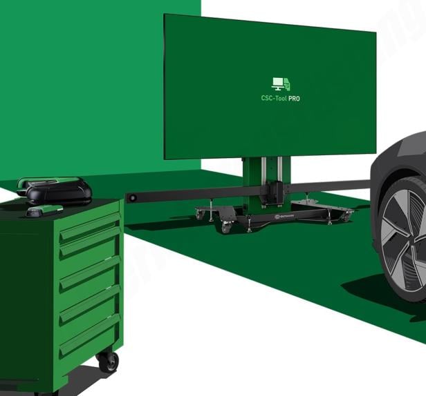 Kalibrierung CSC-Tool PRO von Hella Gutmann