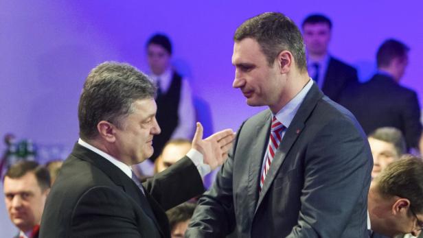 Poroschenko unf Klitschko