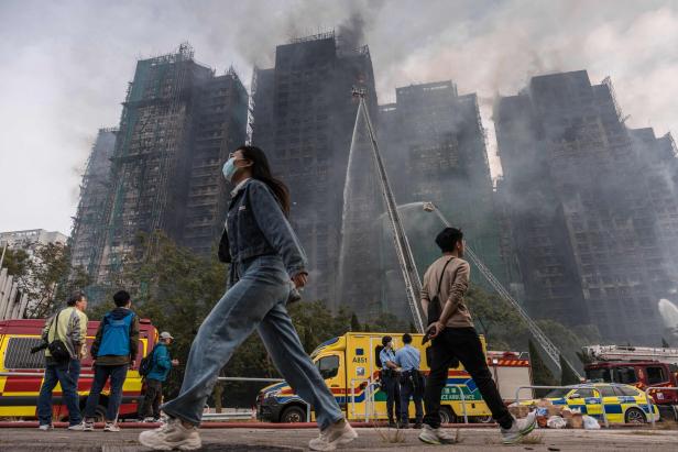 HONG KONG-CHINA-FIRE