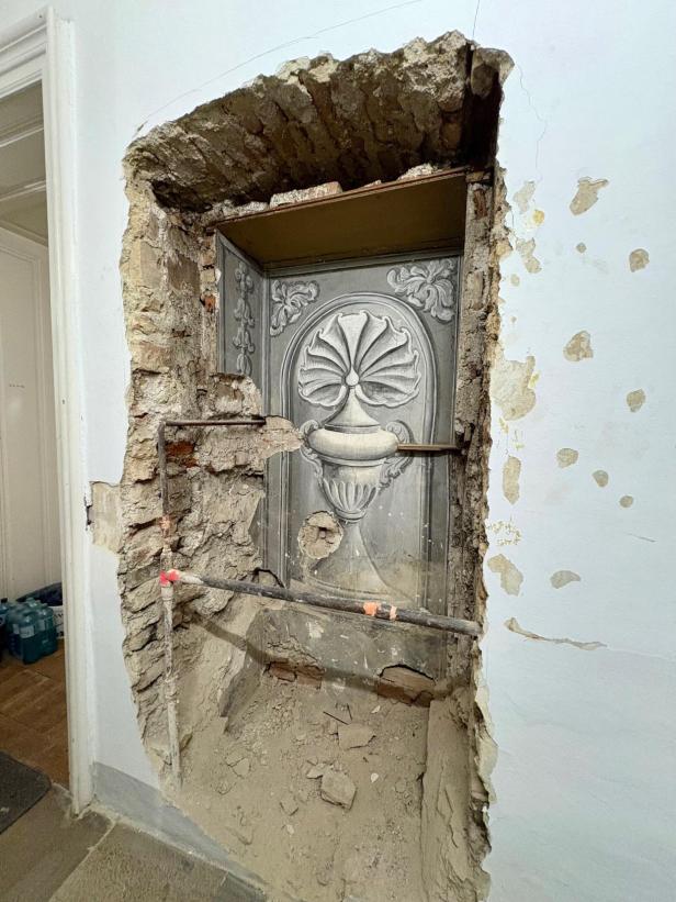 Eine versteckte Nische im Volkskundemuseum. 