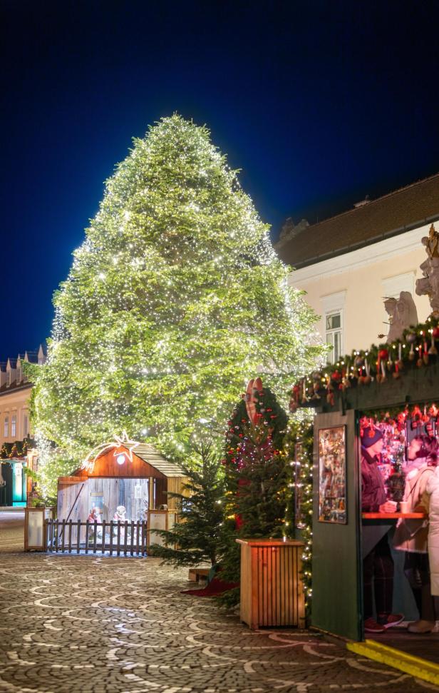 Christbaum in Eisenstadt