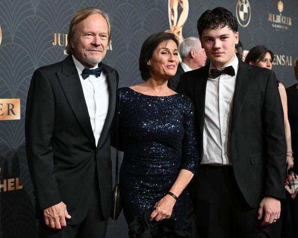  Jan Kerhart, Sandra Maischberger und Sohn Samuel Kerhart