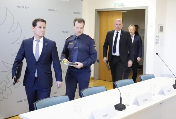 PK LANDESPOLIZEIDIREKTION STEIERMARK "ERMITTLUNGEN ZUM FALL DER VERMISSTEN INFLUENCERIN": HAAS / ORTNER / VIDOVIC / KROSCHL