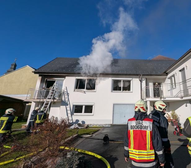 Ehepaar nach Küchenbrand im Spital