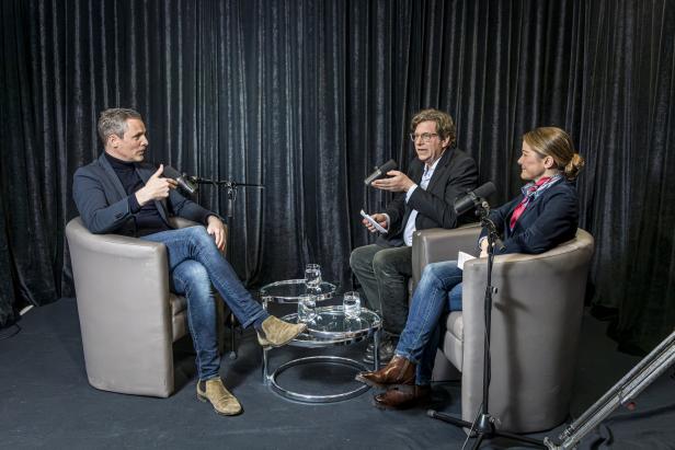 Hartwig Hufnagl mit Bernhard Gaul, Johanna Hager