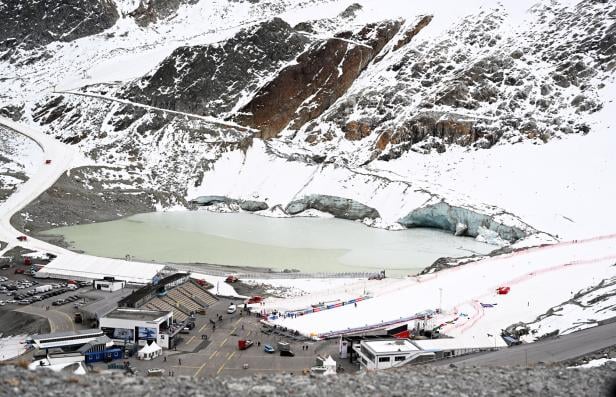 SKI-WELTCUP IN SÖLDEN: GLETSCHER RETTENBACHFERNER / KLIMA