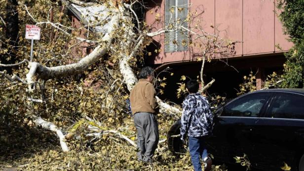 Heftige Unwetter über Kalifornien