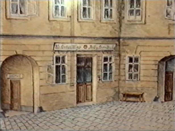 Die erste Rettungsstelle am Fleischmarkt. 