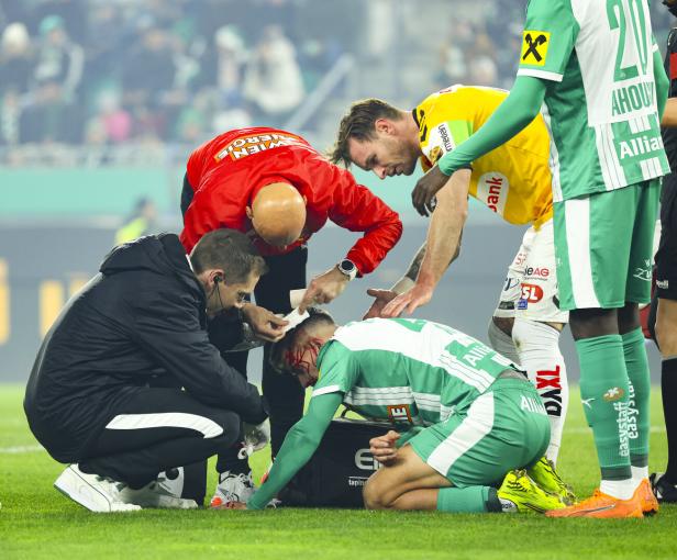 FUSSBALL/BUNDESLIGA/ADMIRAL BUNDESLIGA/16. RUNDE/.FUSSBALL-BUNDESLIGA: SK RAPID - SV OBERBANK RIED