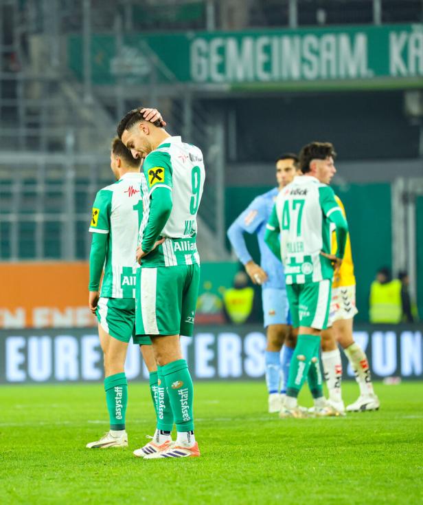 FUSSBALL/BUNDESLIGA/ADMIRAL BUNDESLIGA/16. RUNDE/.FUSSBALL-BUNDESLIGA: SK RAPID - SV OBERBANK RIED