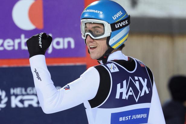 Kombinierer Thomas Rettenegger bejubelte in Trondheim seinen ersten Sieg im Weltcup