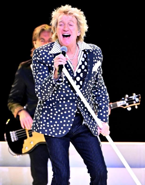 Rod Stewart in der Wiener Stadthalle