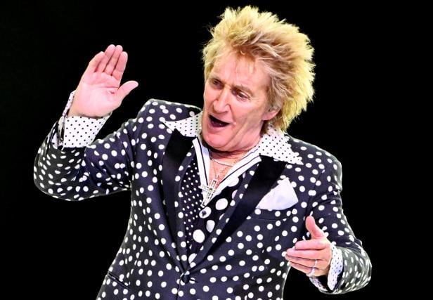 Rod Stewart in der Wiener Stadthalle