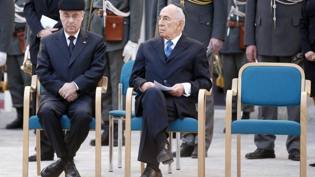 Shimon Peres in Wien: "Iran ist größte Gefahr für uns"