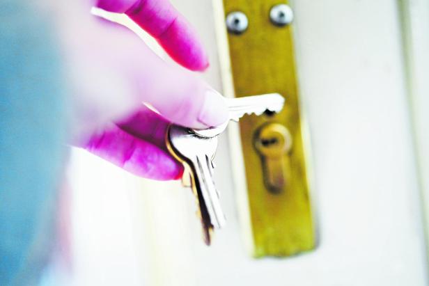 Schlüssel zur Wohnungstüre