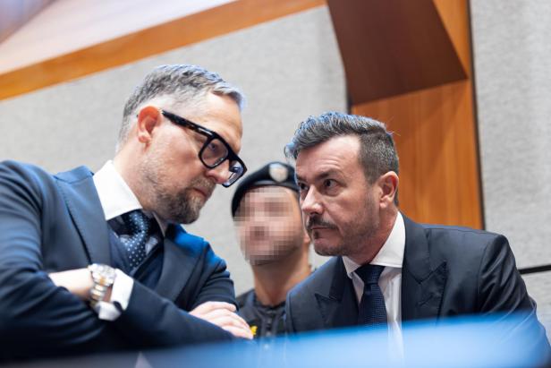 Benko und sein Anwalt