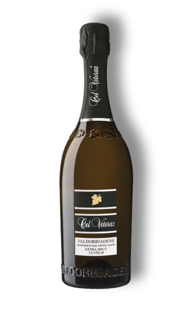Braune Sektflasche