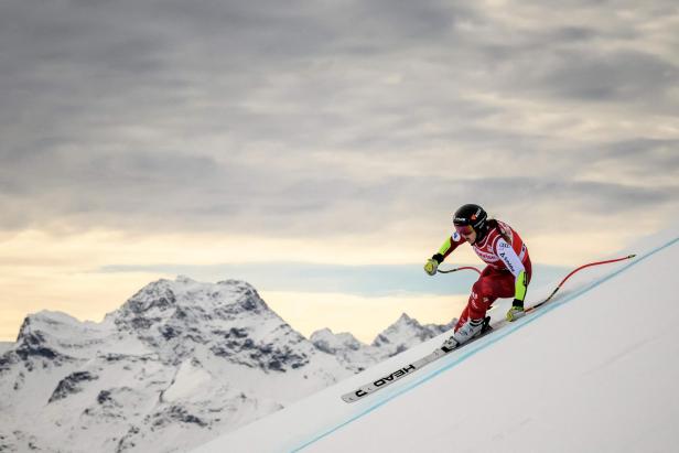 Nina Ortlieb wurde im Training Neunte