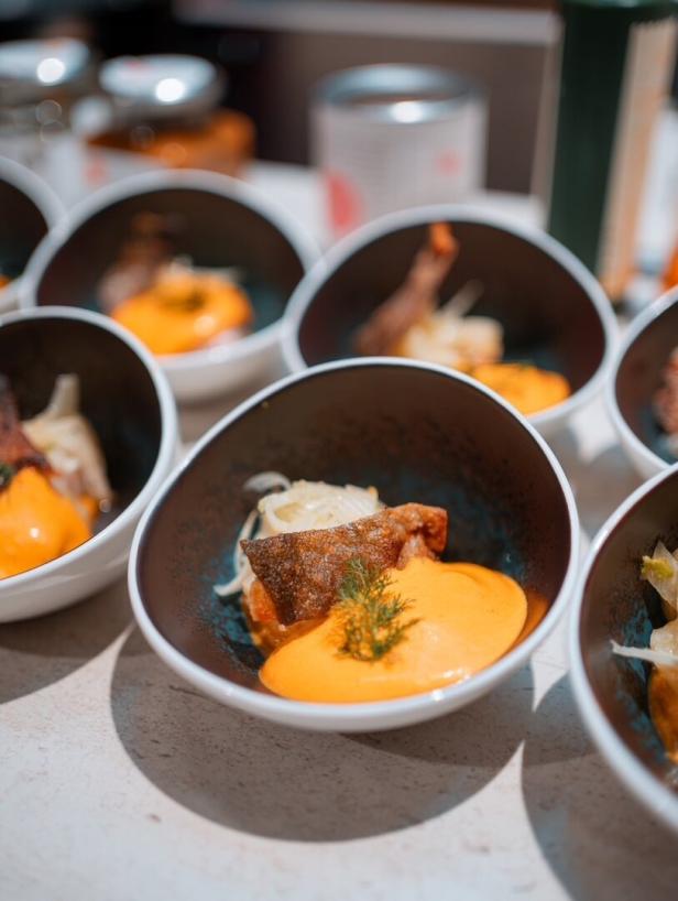 Die Spitzenköche servierten 8 Gänge