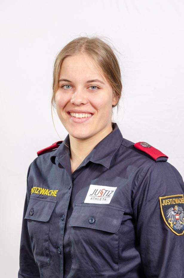 Magdalena Egger gehört zu den Sportlerinnen der Justizwache