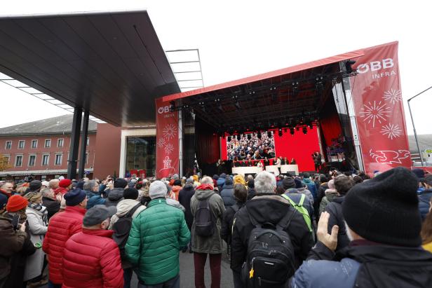 FESTAKT ÖBB "ERÖFFNUNG KORALMBAHN"