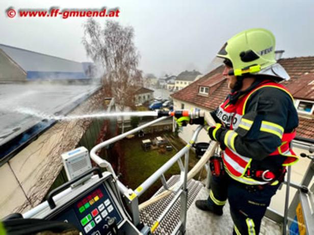 Löschangriff von außen