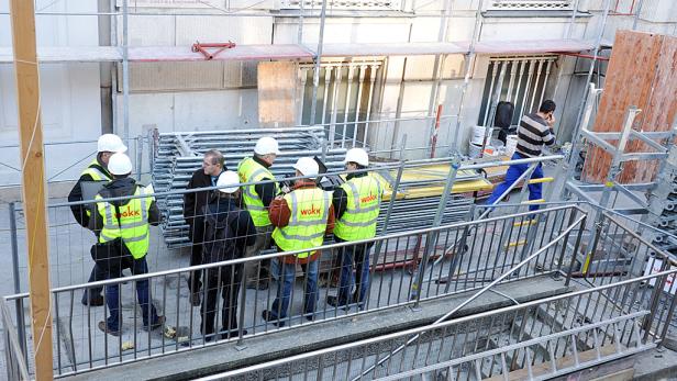 Die Baustellen-Razzia in Bildern