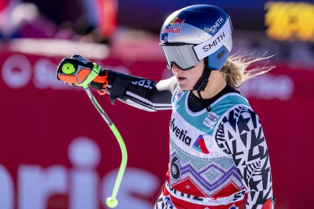 Alice Robinson bejubelte den ersten Sieg in einem Super-G