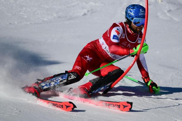 Marco Schwarz gewann in der Saison 2020/'21 den Slalom-Weltcup