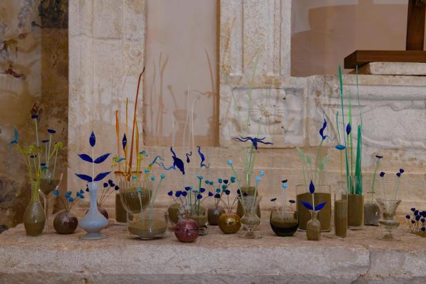 Die traditionellen Glasblumen von Penzo + Fiore.