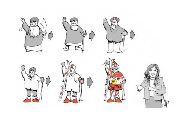 Karikatur von Michael Pammesberger