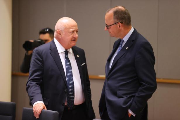 Kanzler: Christian Stocker und Friedrich Merz