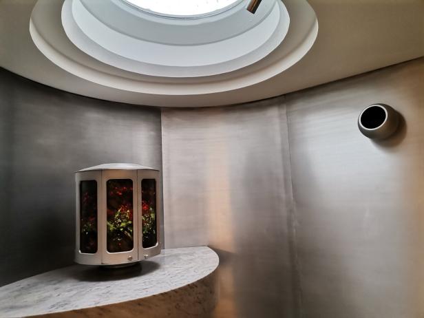 Tabernakel in der Kirche in der Siebenbrunnenfeldgasse.