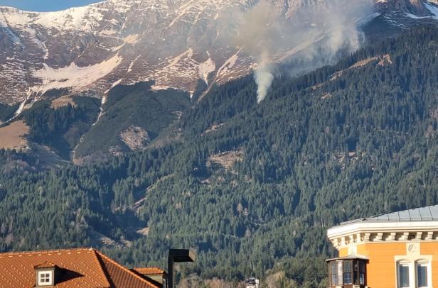 Waldbrand Nordkette Innsbruck
